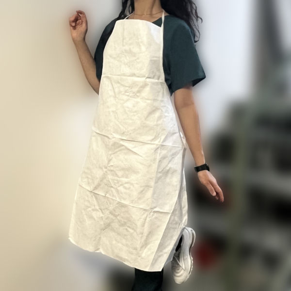 Grembiuli unisex per lavoro in laboratorio, materiale tyvek